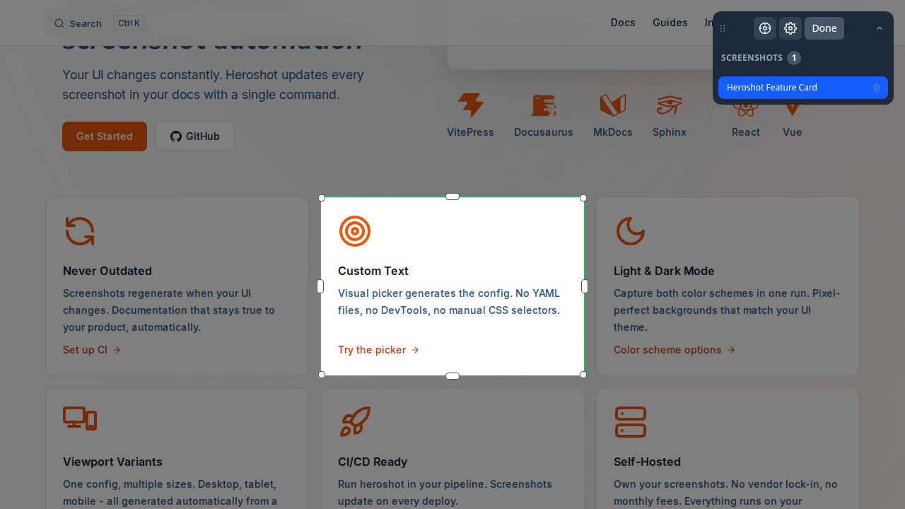 Pick any element on the page